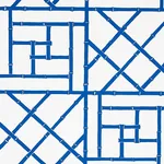 TRELLIS - INDIGO Schumacher Wallpaper | Wallpaper Twins TRELLIS INDIGO Schumacher Wallpaper wallpaper - SKU 5012570