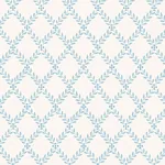 TRELLIS LEAVES - BLUE Schumacher Wallpaper | Wallpaper Twins TRELLIS LEAVES BLUE Schumacher Wallpaper wallpaper - SKU 7672