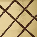 TRELLIS METALLIC GLAM GOLD Schumacher Wallpaper wallpaper - SKU 5012760