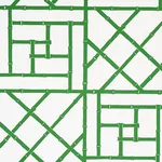 TRELLIS SAFARI GREEN Schumacher Wallpaper wallpaper - SKU 5012571