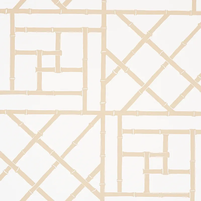 TRELLIS SAND Schumacher Wallpaper wallpaper - SKU 5012574