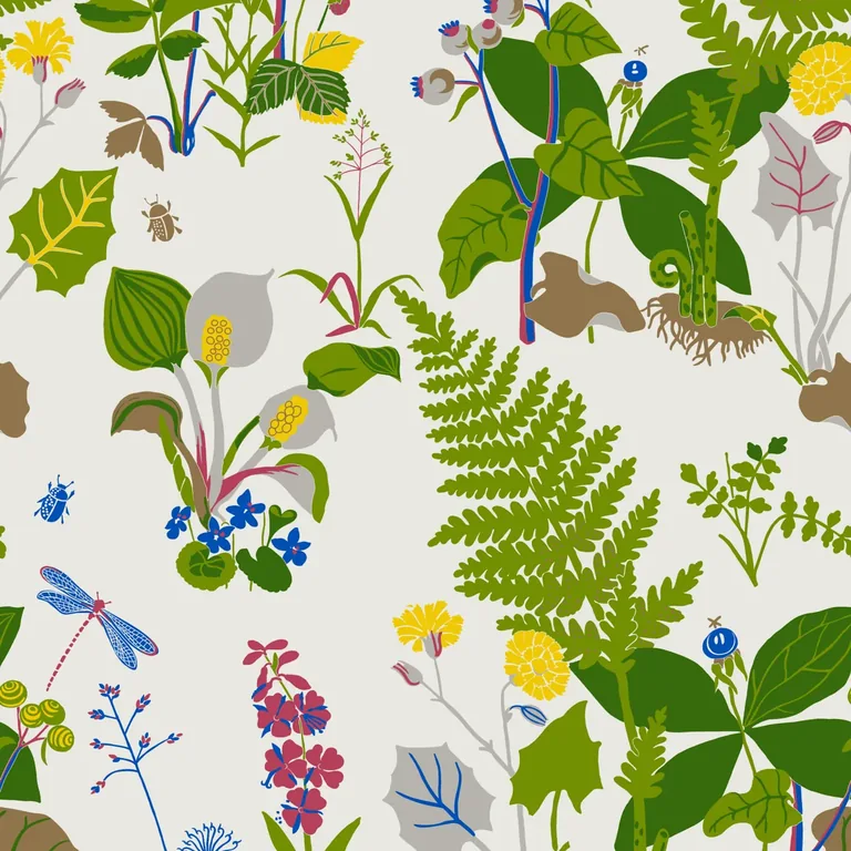 Schumacher TROLLSLÄNDA wallpaper, color MULTI, SKU 1788