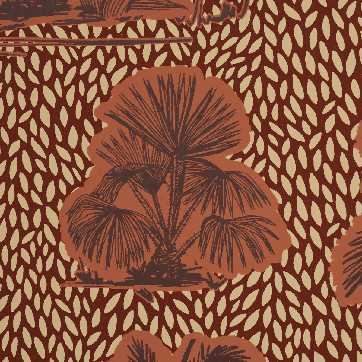 TROPICAL SAFARI PRINT - SUNSET IN LOS LLANOS Schumacher Wall TROPICAL SAFARI PRINT SUNSET IN LOS LLANOS Schumacher Wallpaper wallpaper - SKU 5016921