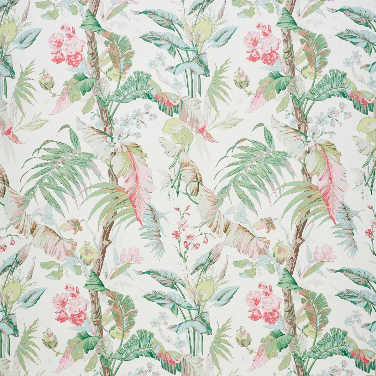 TROPIQUE BLUSH Schumacher Wallpaper wallpaper - SKU 5010481