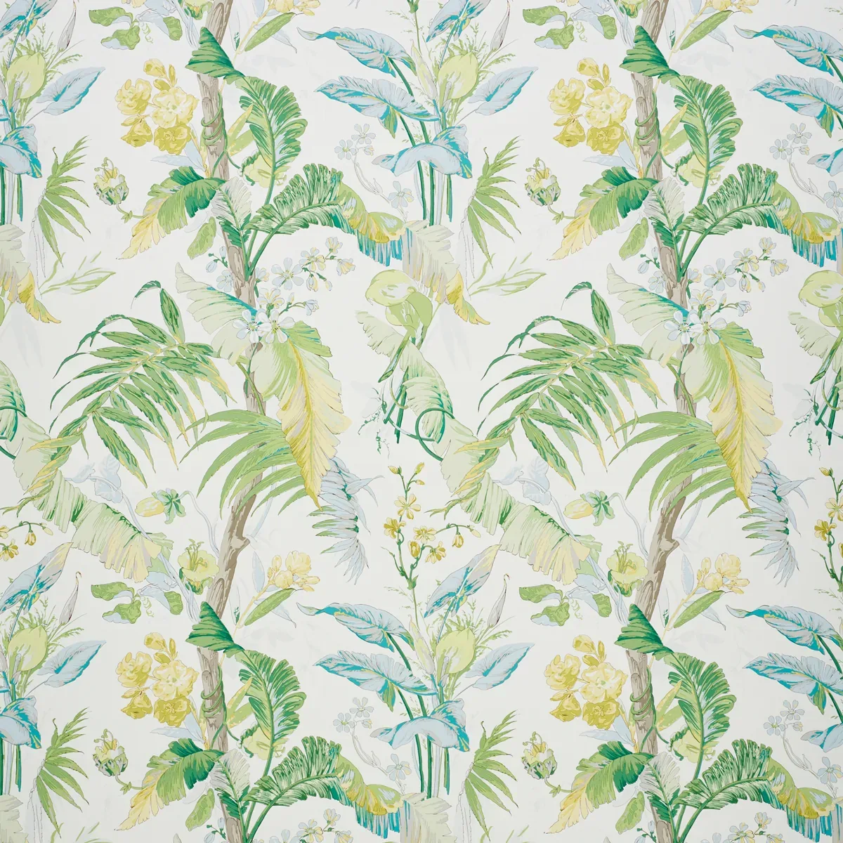 TROPIQUE CITRON Schumacher Wallpaper wallpaper - SKU 5010480
