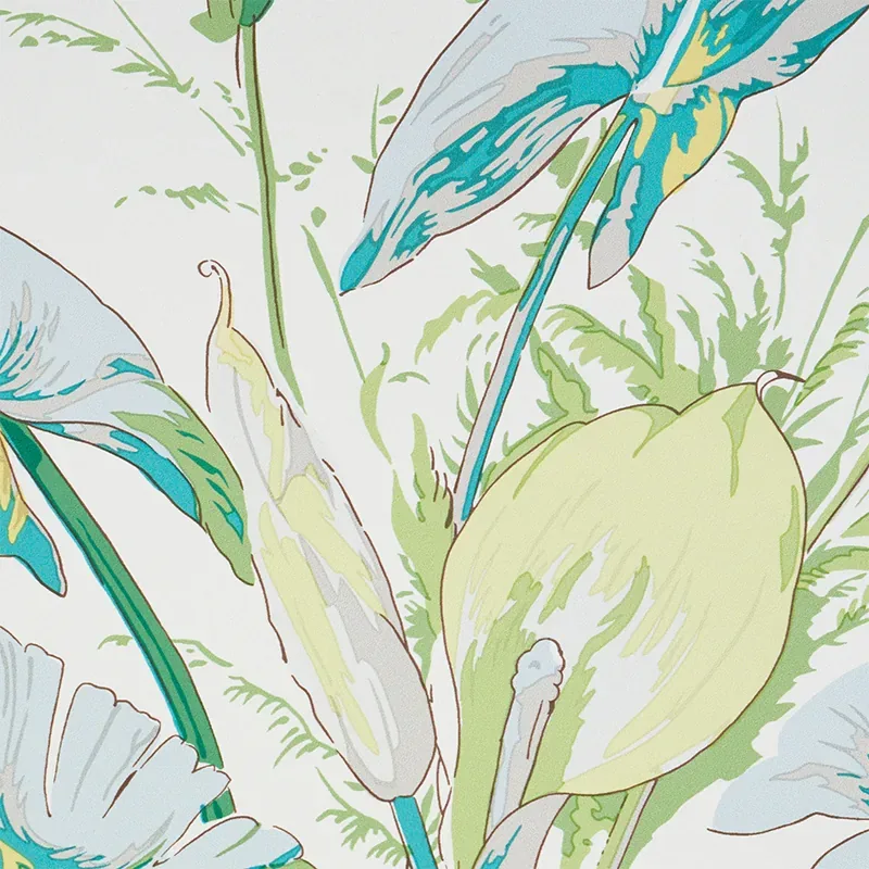 TROPIQUE - CITRON Schumacher Wallpaper | Wallpaper Twins TROPIQUE CITRON Schumacher Wallpaper wallpaper - SKU 5010480