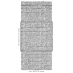 TROUSDALE BLACK Schumacher Wallpaper wallpaper - SKU 5012810