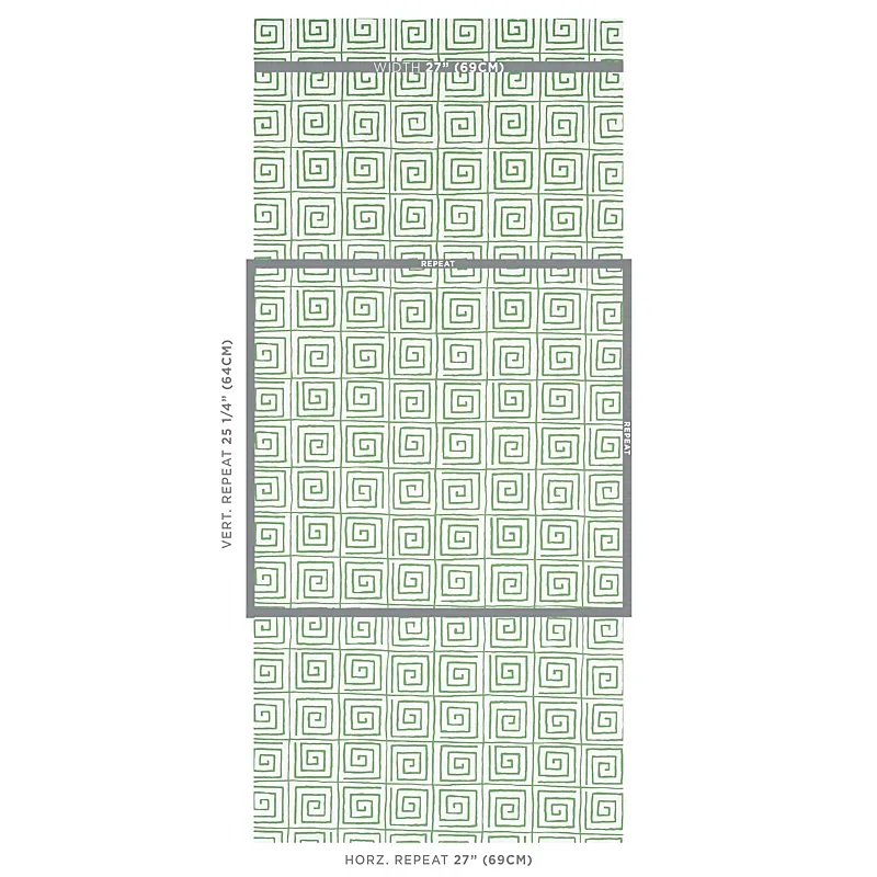 TROUSDALE LEAF Schumacher Wallpaper wallpaper - SKU 5012811