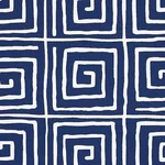 TROUSDALE MIDNIGHT BLUE Schumacher Wallpaper wallpaper - SKU 5012813