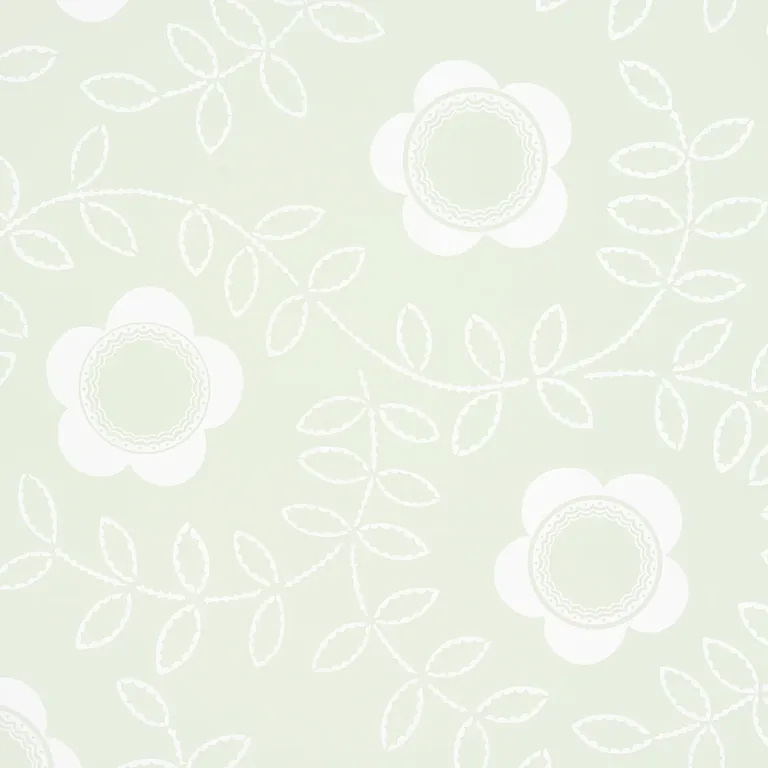 Schumacher Tudor Rose wallpaper, color PISTACHIO, SKU 5015101