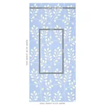 TUMBLE WEED BLUEBELL Schumacher Wallpaper wallpaper - SKU 5011422