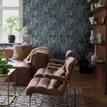 TURGRÄS - BLUES Schumacher Wallpaper | Wallpaper Twins TURGRÄS BLUES Schumacher Wallpaper wallpaper - SKU 2091