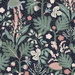 TURGRÄS MIDNIGHT Schumacher Wallpaper wallpaper - SKU 2090