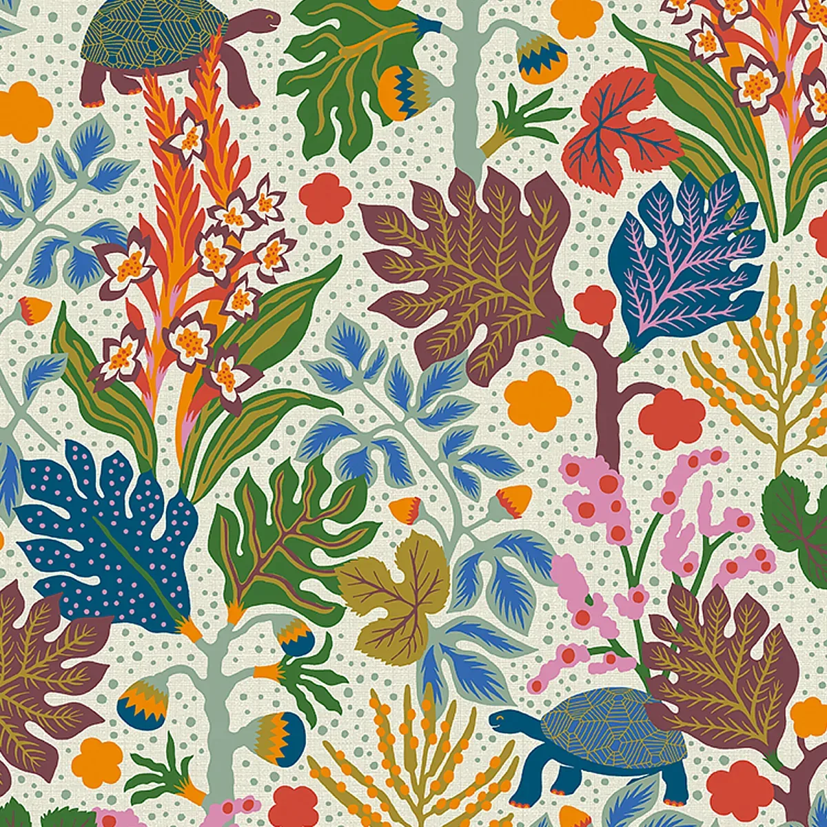 TURGRÄS MULTI Schumacher Wallpaper wallpaper - SKU 2092