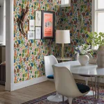 TURGRÄS - MULTI Schumacher Wallpaper | Wallpaper Twins TURGRÄS MULTI Schumacher Wallpaper wallpaper - SKU 2092