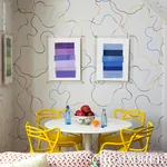 TURINI BRIGHT MULTI Schumacher Wallpaper wallpaper - SKU 5014890