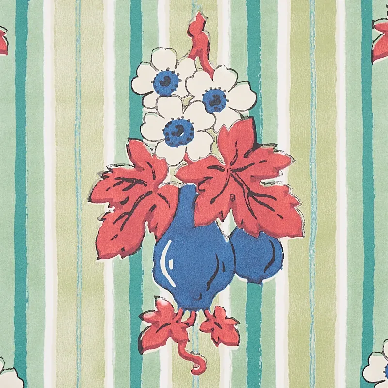TURNIP - MINT Schumacher Wallpaper | Wallpaper Twins TURNIP MINT Schumacher Wallpaper wallpaper - SKU 5012910
