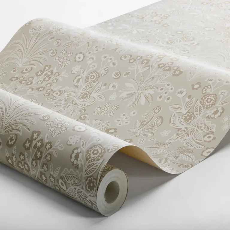Schumacher TUVA wallpaper, color STONE, SKU 5827