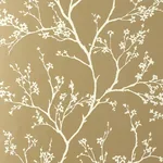 TWIGGY - CHAMPAGNE Schumacher Wallpaper | Wallpaper Twins TWIGGY CHAMPAGNE Schumacher Wallpaper wallpaper - SKU 5003341