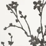 TWIGGY PAPERWEAVE BLACK Schumacher Wallpaper wallpaper - SKU 5008942