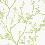 TWIGGY PAPERWEAVE LEAF Schumacher Wallpaper wallpaper - SKU 5008941