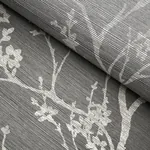 TWIGGY SISAL CHARCOAL Schumacher Wallpaper wallpaper - SKU 5008295