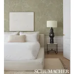 TWIGGY SISAL FOG Schumacher Wallpaper wallpaper - SKU 5008291