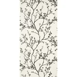 TWIGGY VINYL - BLACK ON IVORY Schumacher Wallpaper | Wallpap TWIGGY VINYL BLACK ON IVORY Schumacher Wallpaper wallpaper - SKU 5010150