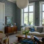 UNDER THE ELDER TREE MIDNIGHT Schumacher Wallpaper wallpaper - SKU 2047