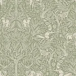 UNDER THE ELDER TREE - SAGE Schumacher Wallpaper | Wallpaper UNDER THE ELDER TREE SAGE Schumacher Wallpaper wallpaper - SKU 2046