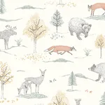UP NORTH IVORY Schumacher Wallpaper wallpaper - SKU 7479