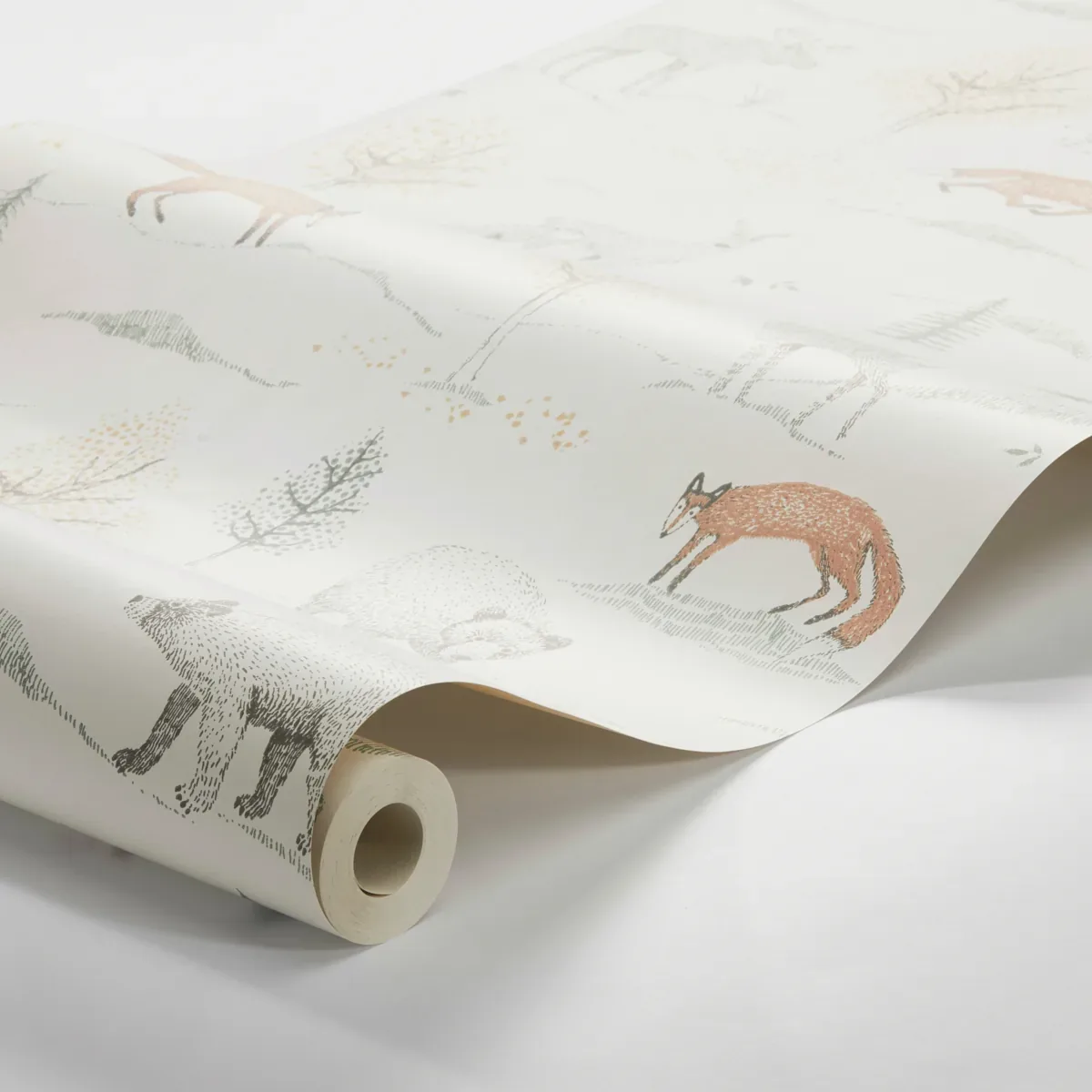 UP NORTH IVORY Schumacher Wallpaper wallpaper - SKU 7479