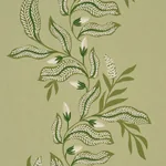 VAGARY VINES HONEYDEW Schumacher Wallpaper wallpaper - SKU 5016970