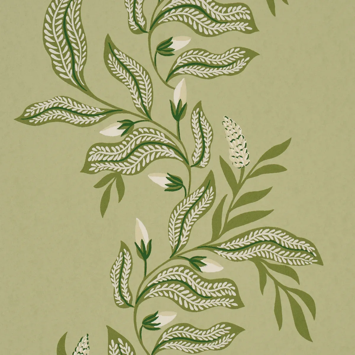VAGARY VINES HONEYDEW Schumacher Wallpaper wallpaper - SKU 5016970