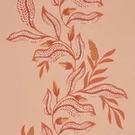 VAGARY VINES PAPAYA Schumacher Wallpaper wallpaper - SKU 5016971