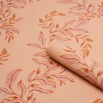 VAGARY VINES PAPAYA Schumacher Wallpaper wallpaper - SKU 5016971