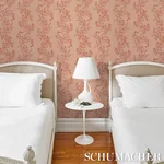 VAGARY VINES PAPAYA Schumacher Wallpaper wallpaper - SKU 5016971