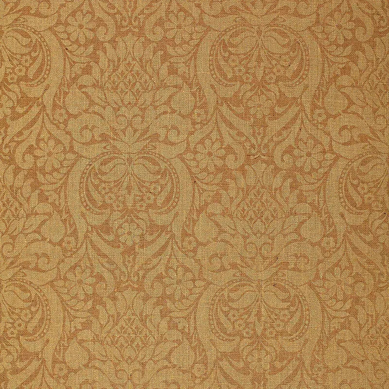 VALENCAY DAMASK CAMEL Schumacher Wallpaper wallpaper - SKU 5000412