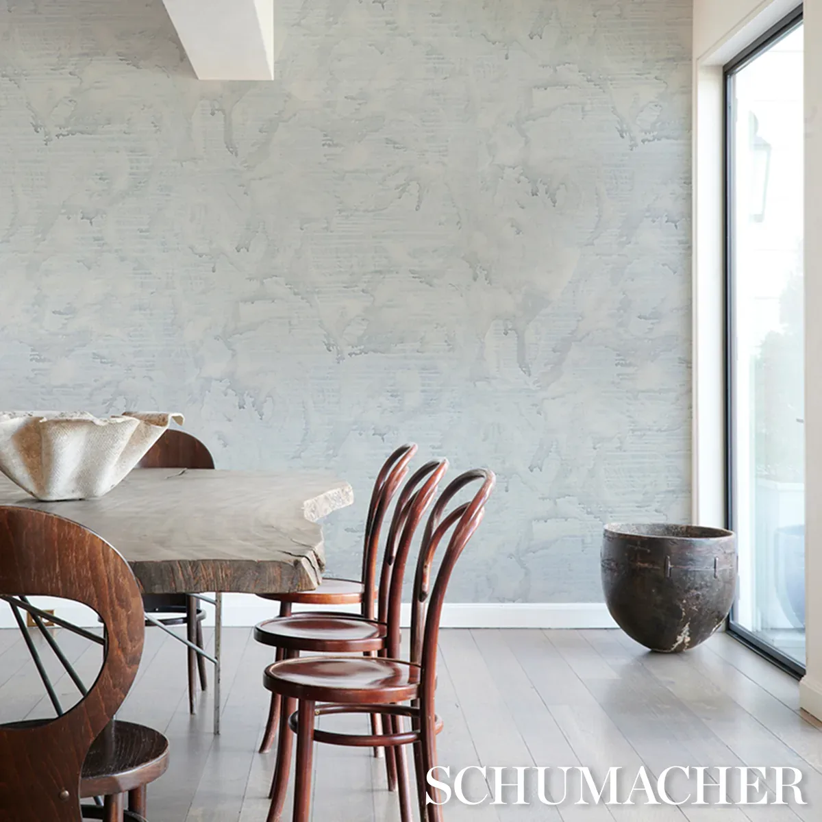 VALIANT MINERAL Schumacher Wallpaper wallpaper - SKU 5017151