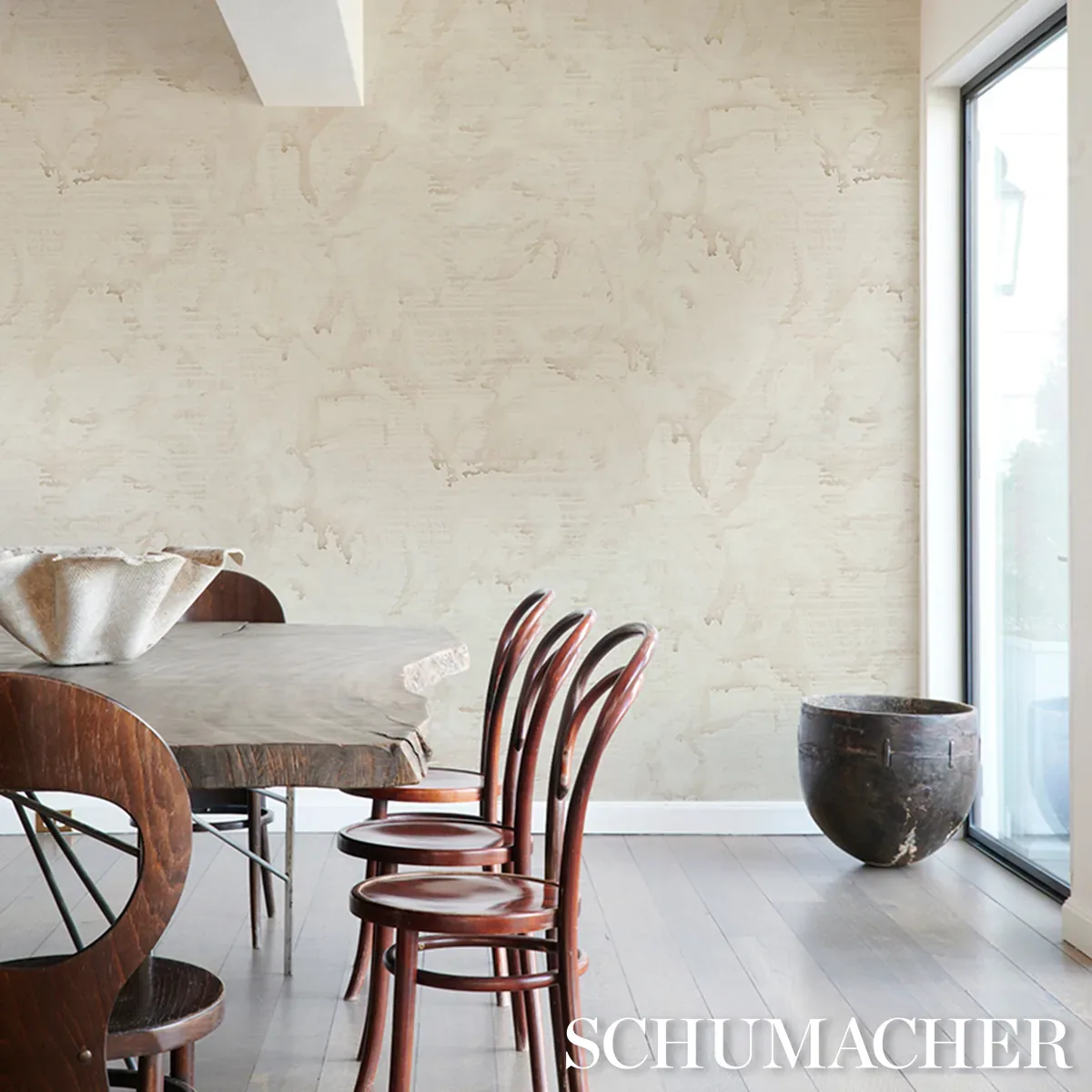 VALIANT - NATURAL Schumacher Wallpaper | Wallpaper Twins VALIANT NATURAL Schumacher Wallpaper wallpaper - SKU 5017150