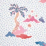 VALLETTA - SKY AND PINK Schumacher Wallpaper | Wallpaper Twi VALLETTA SKY AND PINK Schumacher Wallpaper wallpaper - SKU 5013520