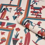 VALLY CIRCUS - MULTI Schumacher Wallpaper | Wallpaper Twins VALLY CIRCUS MULTI Schumacher Wallpaper wallpaper - SKU 5016790