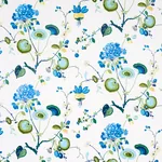 VASILY - GREEN & BLUE Schumacher Wallpaper | Wallpaper Twins VASILY GREEN & BLUE Schumacher Wallpaper wallpaper - SKU 5013210