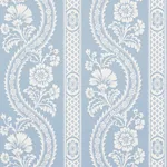 VERSAILLES BLUE Schumacher Wallpaper wallpaper - SKU 5008772