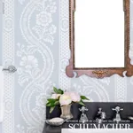 VERSAILLES BLUE Schumacher Wallpaper wallpaper - SKU 5008772