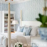 VERSAILLES BLUE Schumacher Wallpaper wallpaper - SKU 5008772