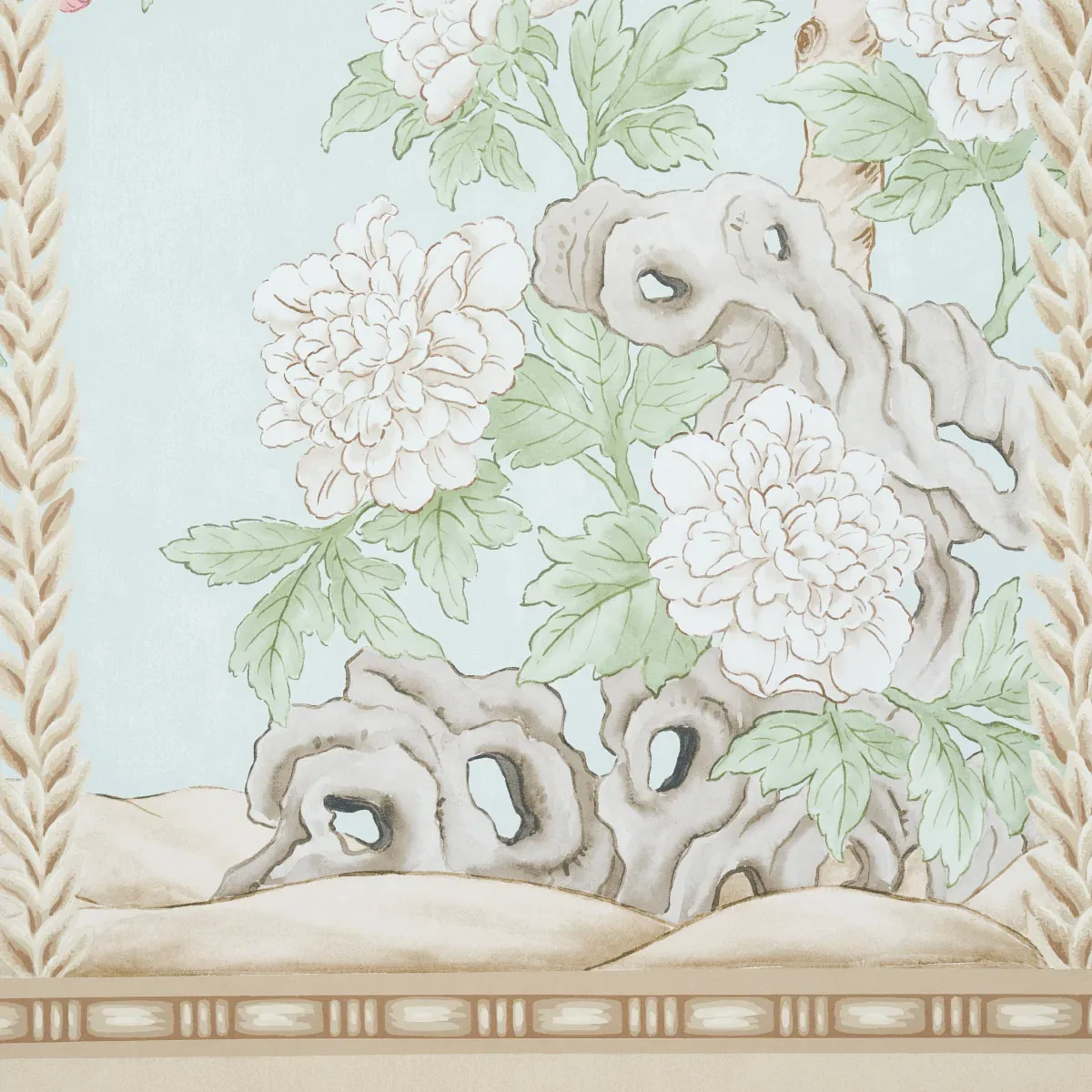 VICTORIA PANEL SET - MINERAL Schumacher Wallpaper | Wallpape VICTORIA PANEL SET MINERAL Schumacher Wallpaper wallpaper - SKU 5015400