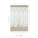 VICTORIA PANEL SET - STONE Schumacher Wallpaper | Wallpaper VICTORIA PANEL SET STONE Schumacher Wallpaper wallpaper - SKU 5015401