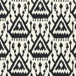 VIENTIANE IKAT - EBONY Schumacher Wallpaper | Wallpaper Twin VIENTIANE IKAT EBONY Schumacher Wallpaper wallpaper - SKU 5006951