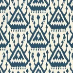VIENTIANE IKAT - INDIGO Schumacher Wallpaper | Wallpaper Twi VIENTIANE IKAT INDIGO Schumacher Wallpaper wallpaper - SKU 5006952